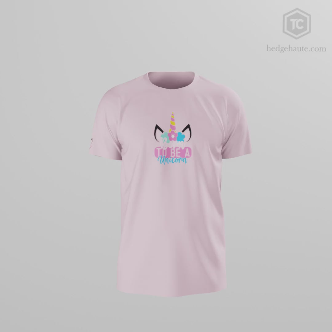 100%纯棉短袖T恤 | Quotes-Unicorn-002