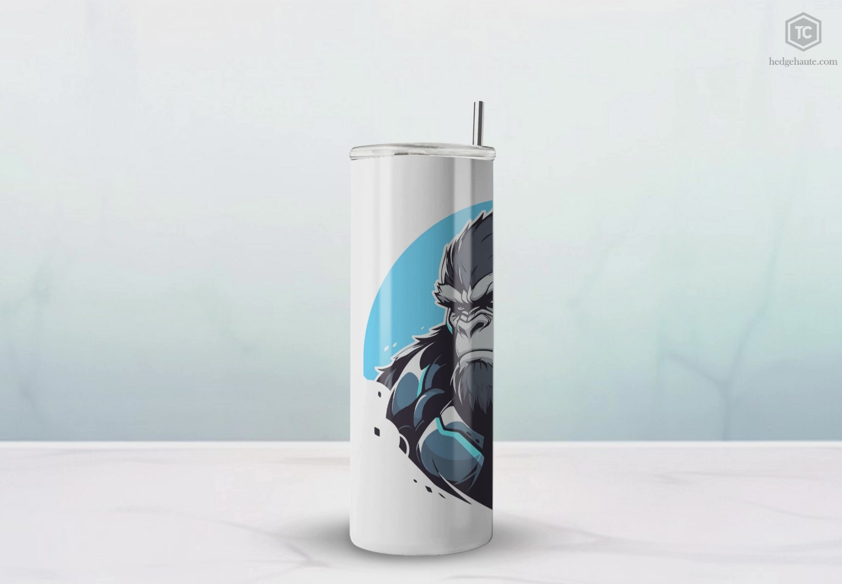 不锈钢 20 盎司玻璃杯 | Mascot-Ape-014